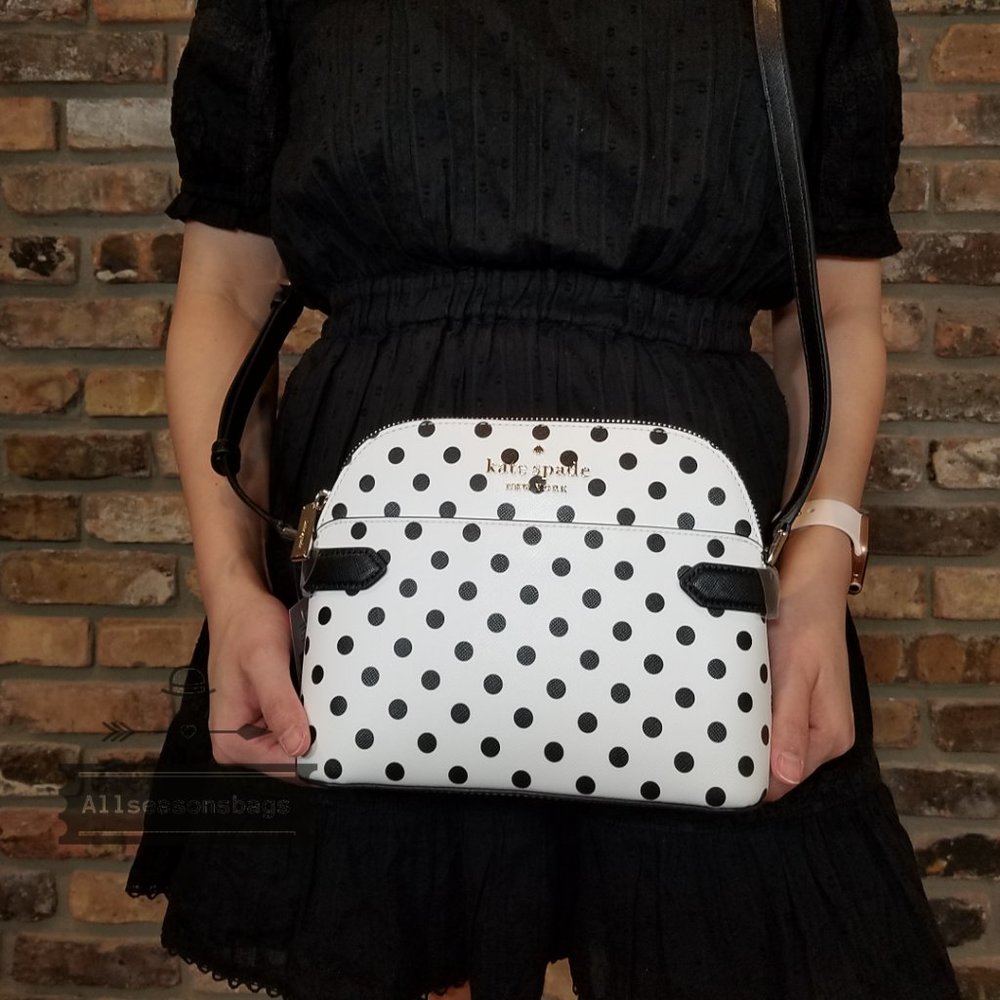 Kate Spade STACI Dot dot Small Dome Crossbody BAG - Picture 8 of 12